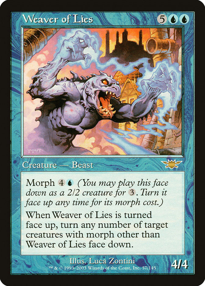 Weaver of Lies 57/145 (Legions)  - Foil | Good Games Modbury