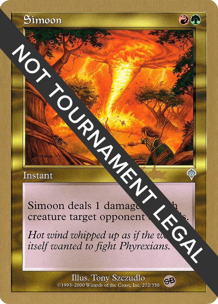 Simoon 2002 Brian Kibler INV SB bk272sb/153 (World Championship Decks)  | Good Games Modbury