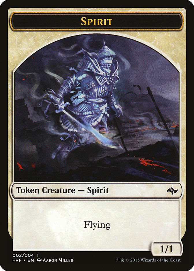 Spirit Token [Fate Reforged Tokens] | Good Games Modbury