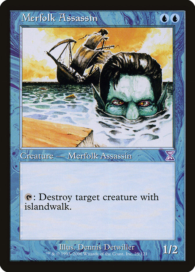 Merfolk Assassin 25/121 (Timeshifted)  | Good Games Modbury