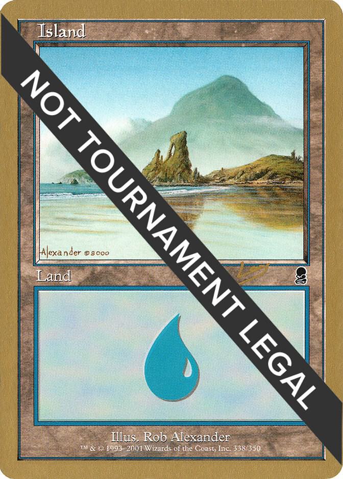 Island 338 2002 Raphael Levy ODY rl338/153 (World Championship Decks)  | Good Games Modbury
