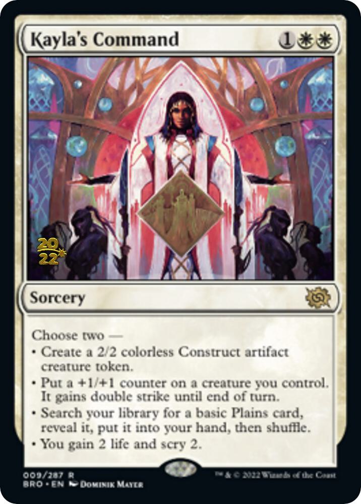 Kaylas Command 9s/169 (Prerelease Cards)  - Foil | Good Games Modbury