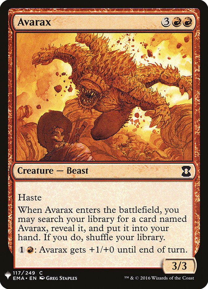 Avarax [Mystery Booster] | Good Games Modbury