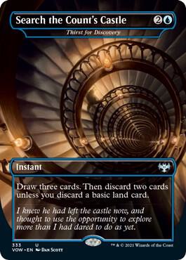 Search the Counts Castle Thirst for Discovery 333/277 (Innistrad: Crimson Vow)  - Foil | Good Games Modbury