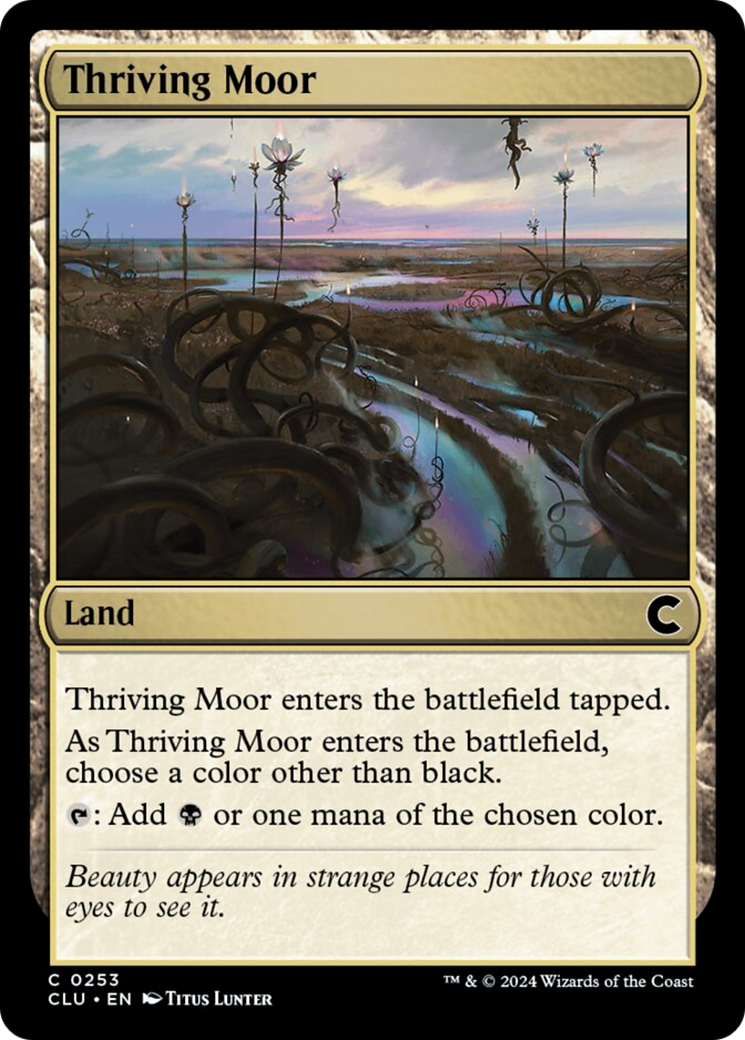 Thriving Moor [Ravnica: Clue Edition] | Good Games Modbury