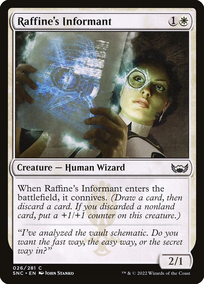 Raffine's Informant 26/281 (Streets of New Capenna)  - Foil | Good Games Modbury