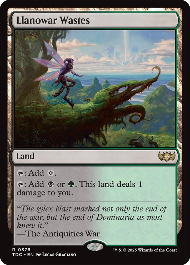 Llanowar Wastes 376 (Commander: Tarkir: Dragonstorm)  | Good Games Modbury