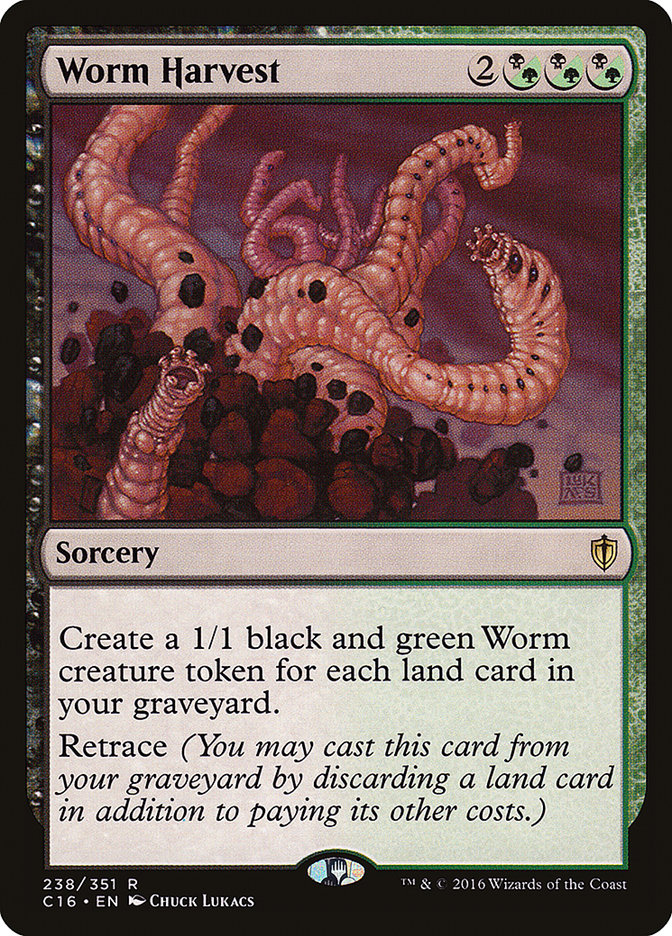 Worm Harvest [Commander 2016] | Good Games Modbury