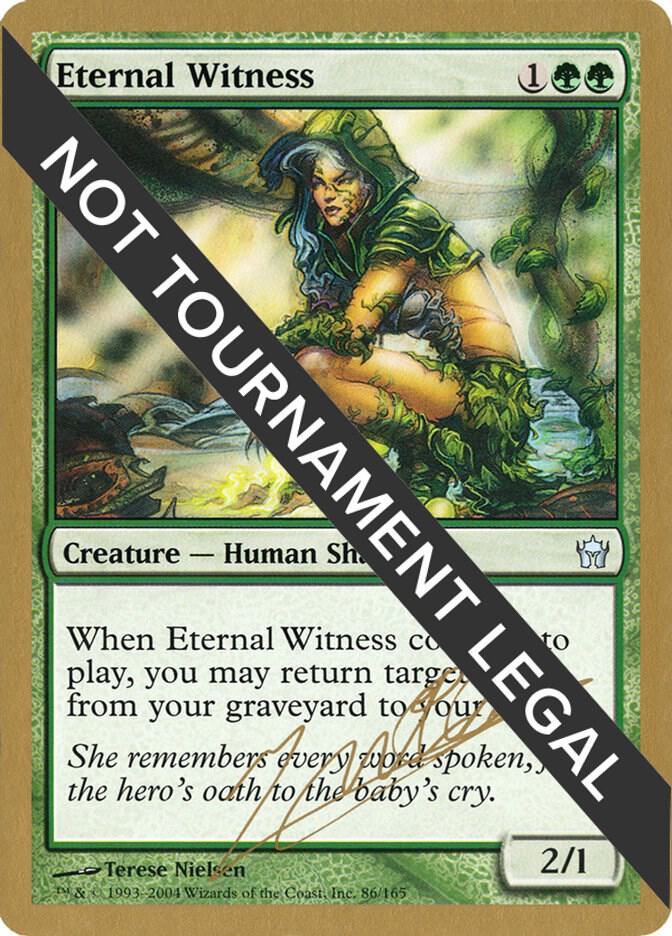 Eternal Witness 2004 Julien Nuijten 5DN jn86/103 (World Championship Decks)  | Good Games Modbury