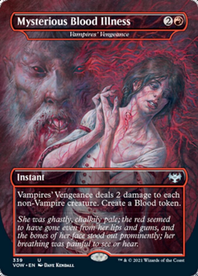 Vampires' Vengeance - Mysterious Blood Illness [Innistrad: Crimson Vow] | Good Games Modbury