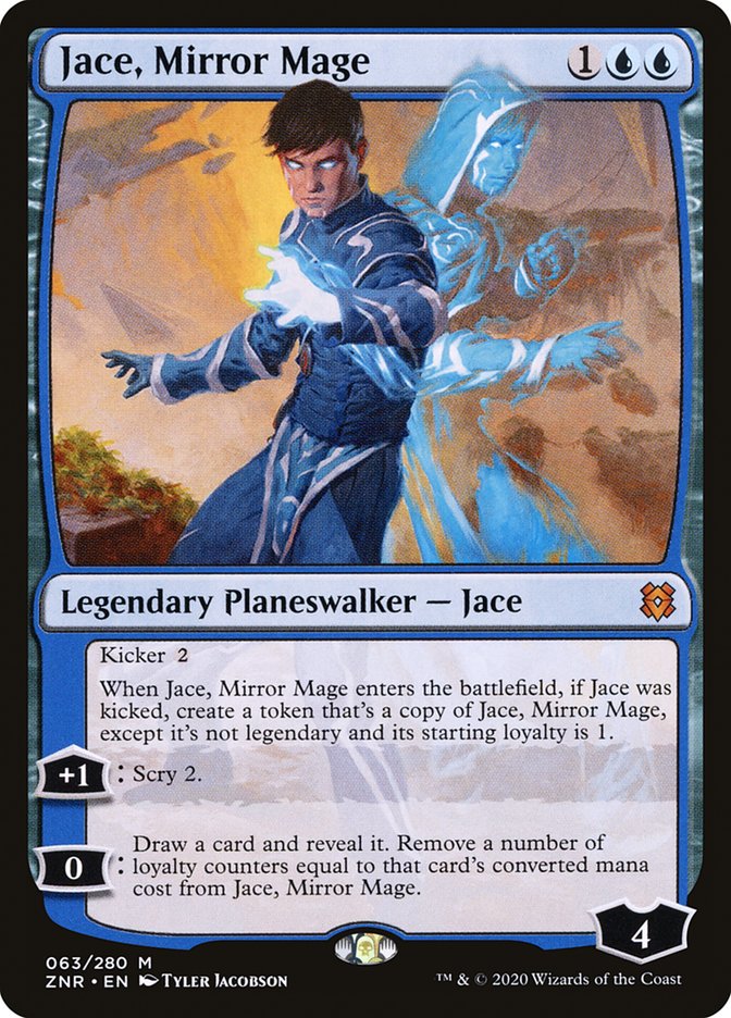 Jace, Mirror Mage [Zendikar Rising] | Good Games Modbury