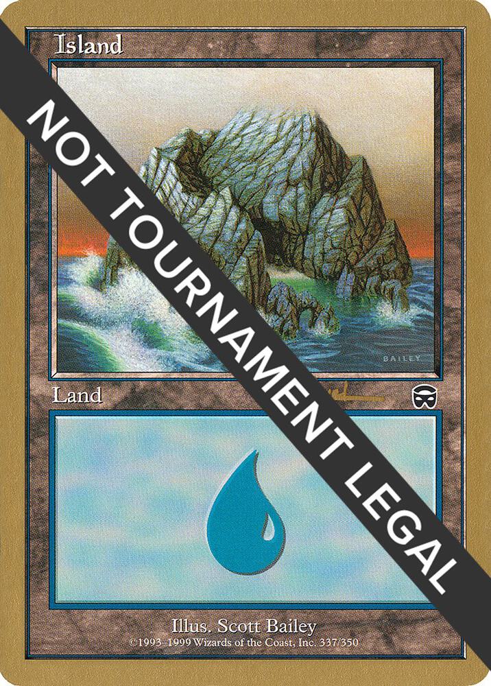 Island 337 2001 Antoine Ruel MMQ ar337/138 (World Championship Decks)  | Good Games Modbury