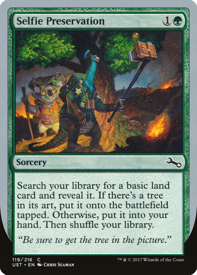 Selfie Preservation 119/216 (Unstable)  - Foil | Good Games Modbury