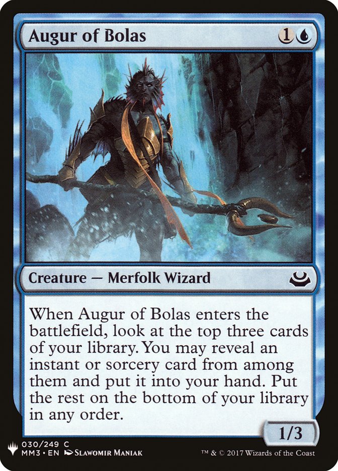 Augur of Bolas [Mystery Booster] | Good Games Modbury