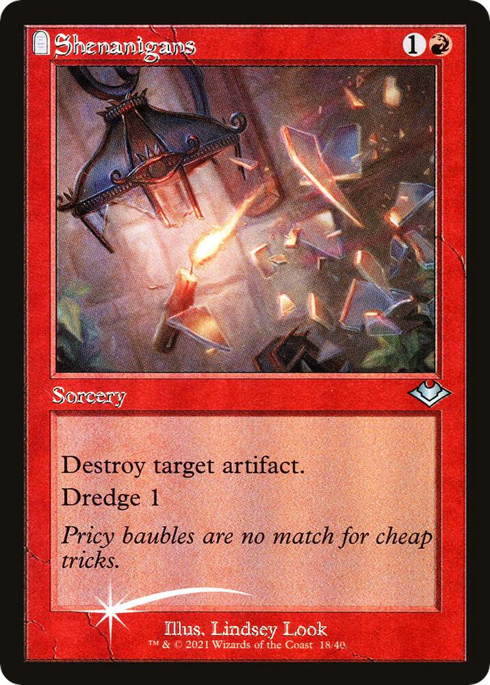Shenanigans 18/40 (Modern Horizons)  - Retro Foil | Good Games Modbury