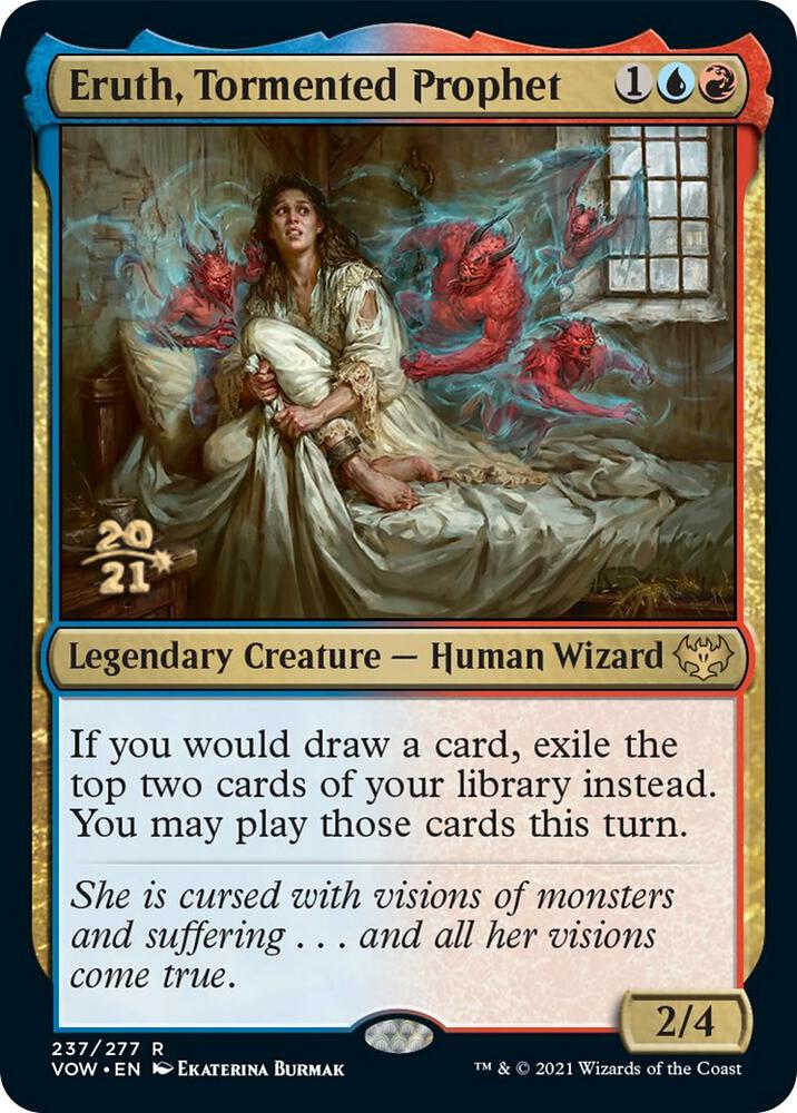 Eruth Tormented Prophet 237s/137 (Prerelease Cards)  - Foil | Good Games Modbury
