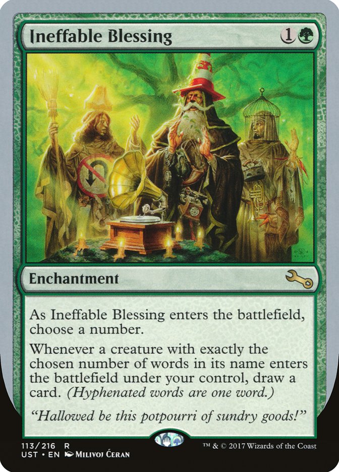 Ineffable Blessing 113/216 (Unstable)  - Foil | Good Games Modbury