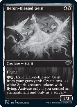 Heron Blessed Geist 286/534 (Innistrad: Double Feature)  - Foil | Good Games Modbury