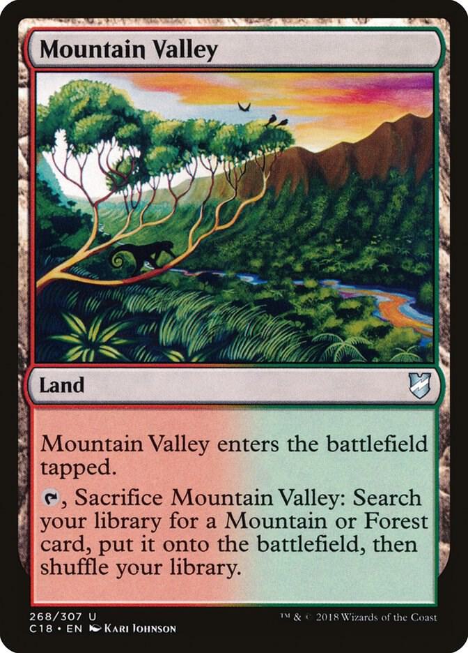 Mountain Valley 268/307 (Commander 2018)  | Good Games Modbury
