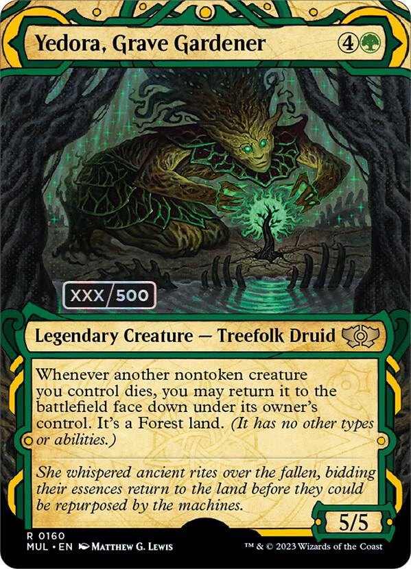 Yedora, Grave Gardener Serialized 160z/65 (March of the Machine: Multiverse Legends)  - Double Rainbow Foil | Good Games Modbury