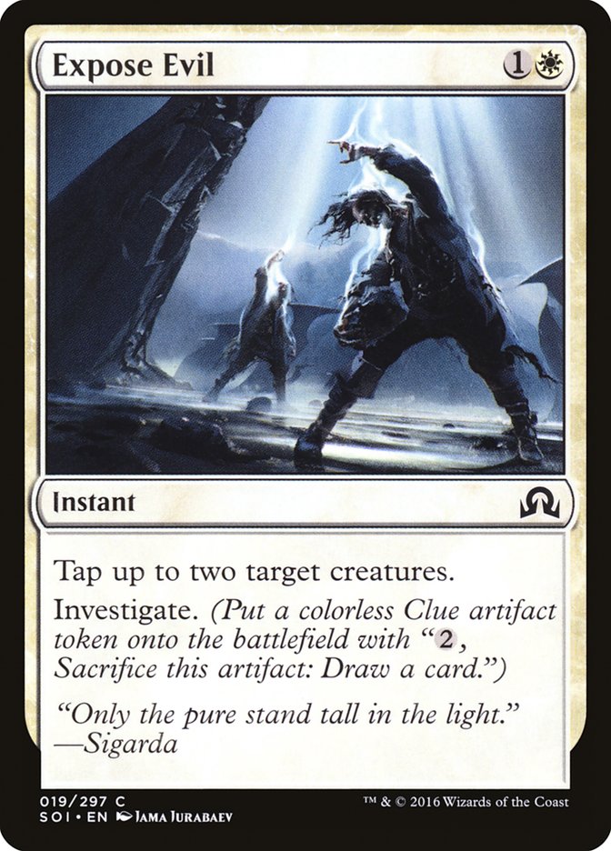 Expose Evil [Shadows over Innistrad] | Good Games Modbury