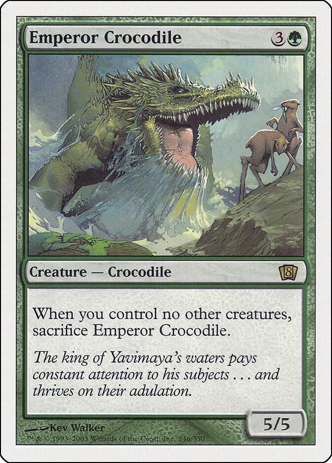 Emperor Crocodile 246/350 (8th Edition)  | Good Games Modbury
