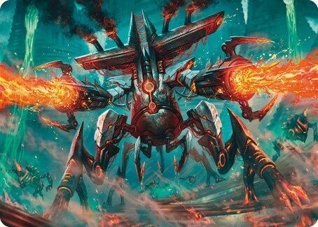 Exterminator Magmarch Art Card 33 (Art Series: Modern Horizons 3)  | Good Games Modbury