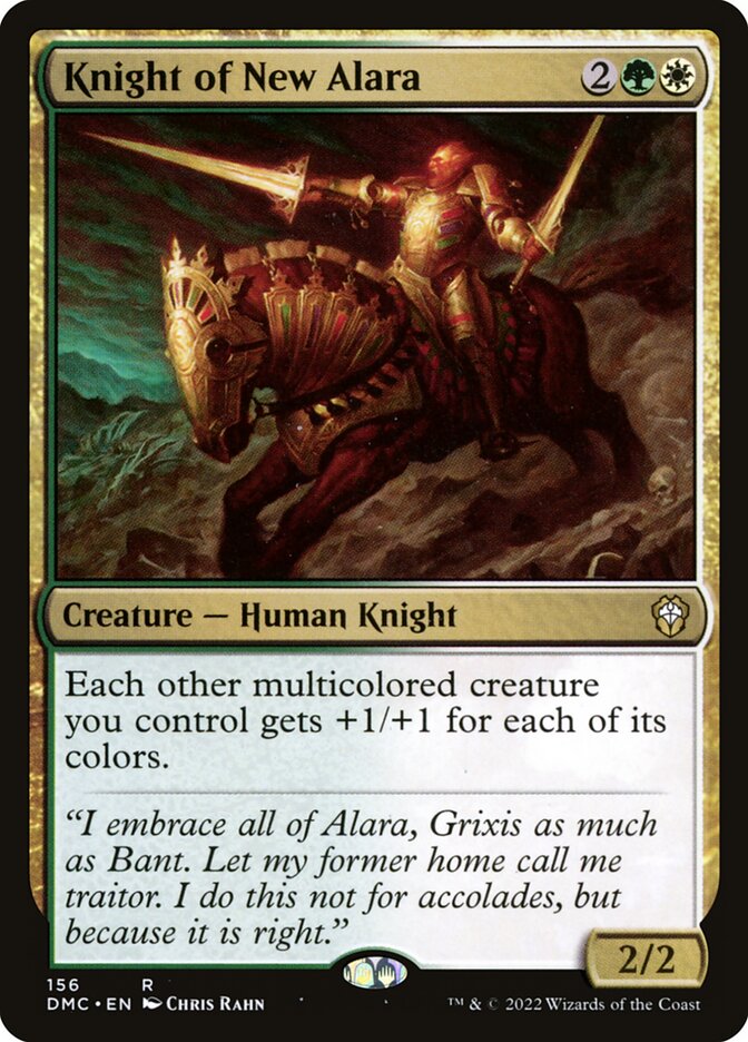 Knight of New Alara 156/50 (Commander: Dominaria United)  | Good Games Modbury