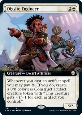 Digsite Engineer Extended Art 342/81 (Commander 2021)  | Good Games Modbury