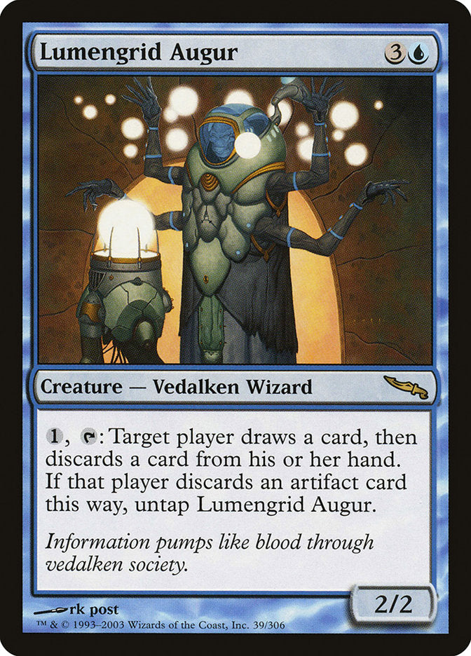 Lumengrid Augur 39/306 (Mirrodin)  | Good Games Modbury