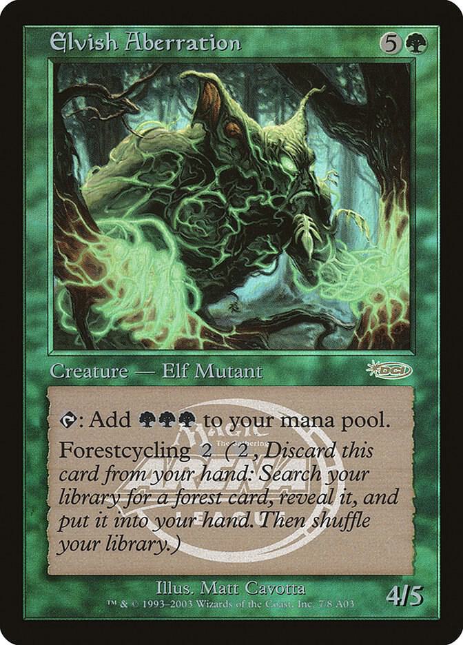 Elvish Aberration 7/8 (Arena Promos)  - Foil | Good Games Modbury