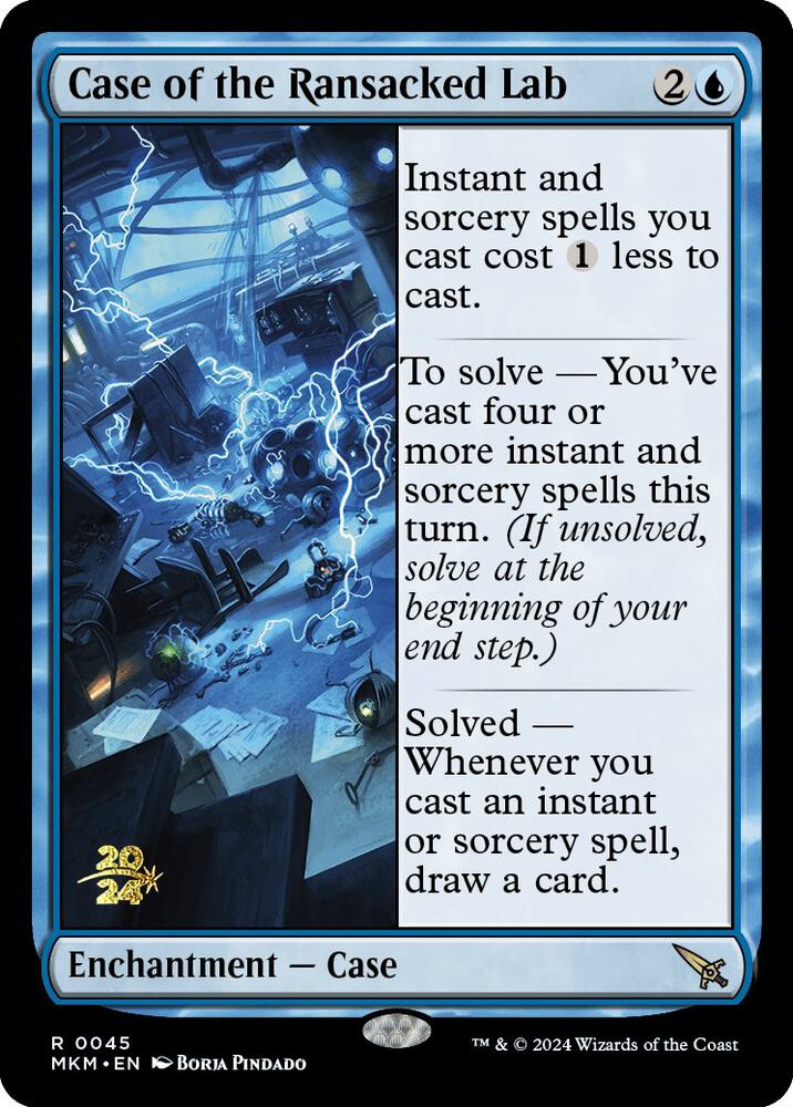 Case of the Ransacked Lab 45s/182 (Prerelease Cards)  - Foil | Good Games Modbury