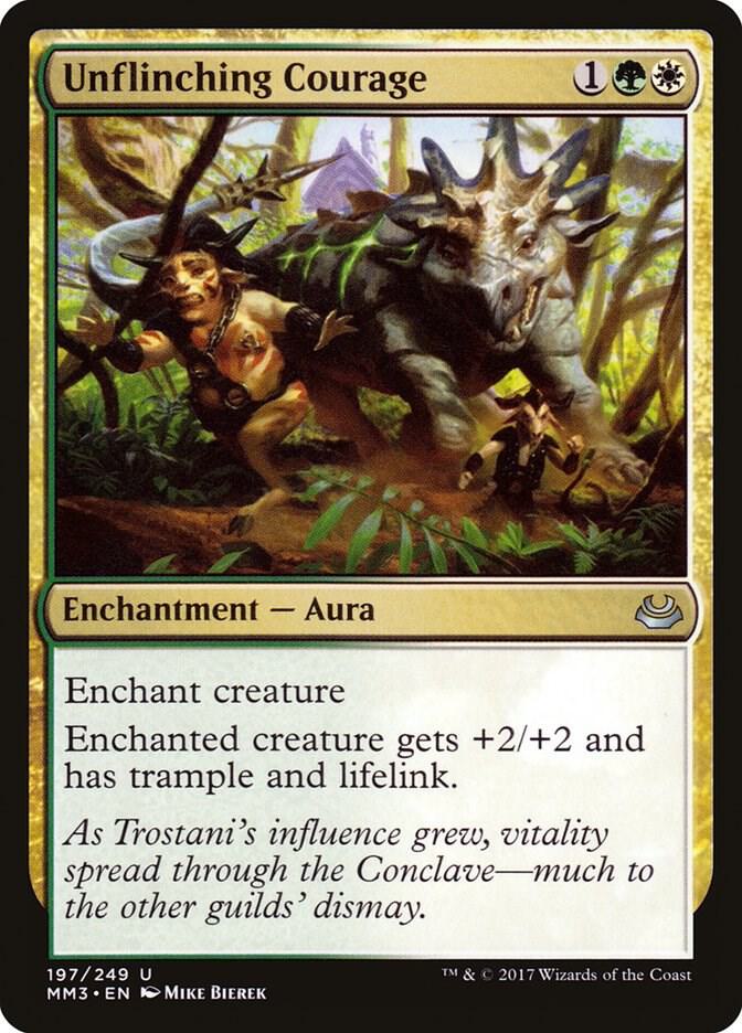 Unflinching Courage 197/249 (Modern Masters 2017)  | Good Games Modbury