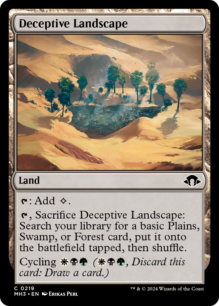 Deceptive Landscape [Modern Horizons 3] | Good Games Modbury