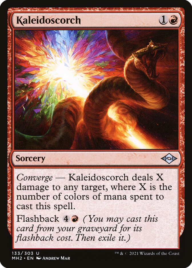 Kaleidoscorch 133/303 (Modern Horizons 2)  - Foil | Good Games Modbury