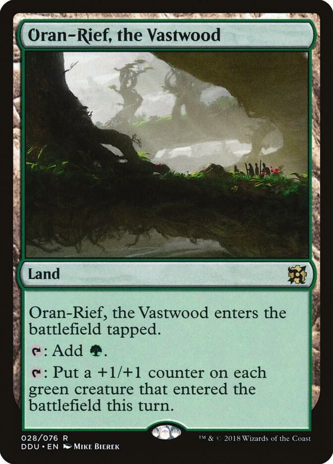 Oran-Rief, the Vastwood 28/76 (Duel Decks: Elves vs. Inventors)  | Good Games Modbury