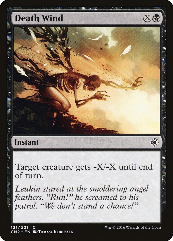 Death Wind 131/221 (Conspiracy: Take the Crown)  - Foil | Good Games Modbury