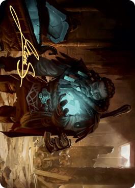 Vault Robber Art Card Gold Stamped Signature 40 (Art Series: Kaldheim)  | Good Games Modbury