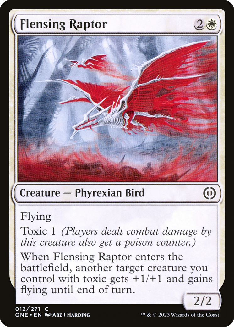 Flensing Raptor [Phyrexia: All Will Be One] | Good Games Modbury