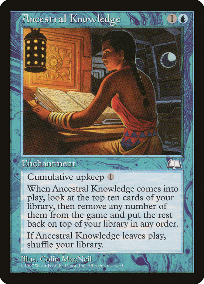 Ancestral Knowledge 32/167 (Weatherlight)  | Good Games Modbury