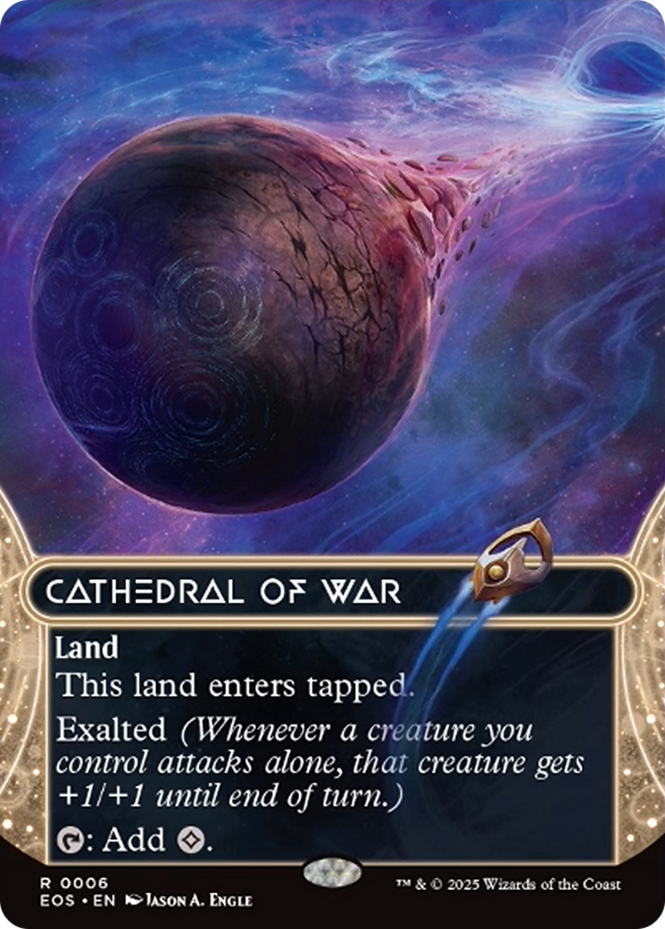 Cathedral of War (0006) (Borderless) [Edge of Eternities: Stellar Sights] | Good Games Modbury