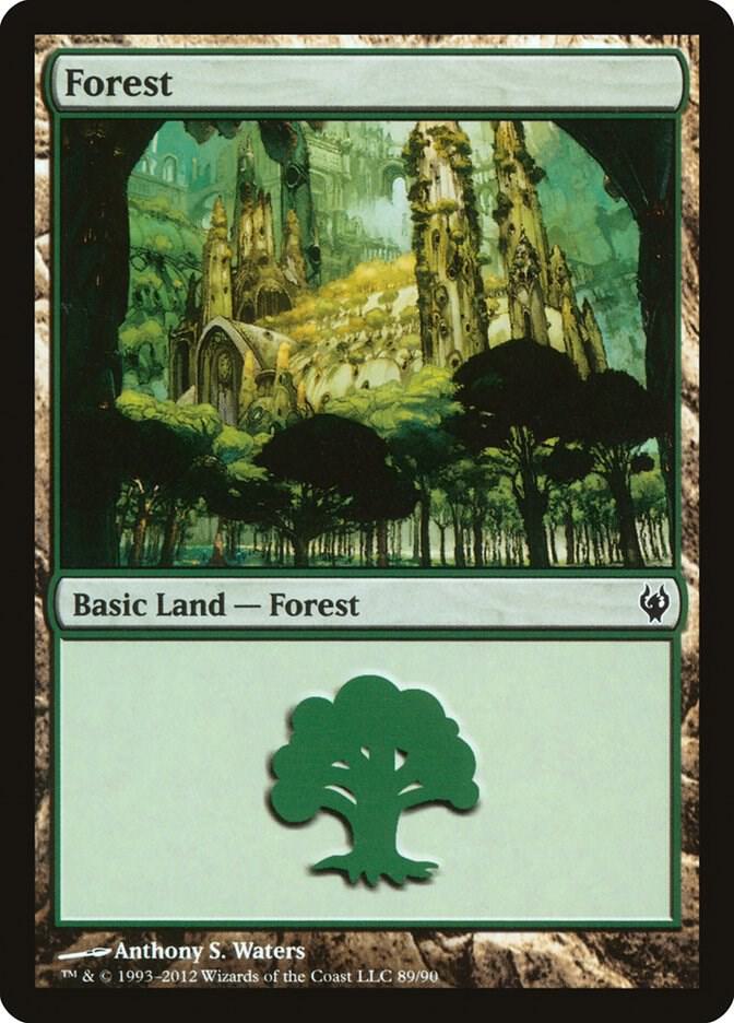 Forest 89 89/90 (Duel Decks: Izzet vs. Golgari)  | Good Games Modbury