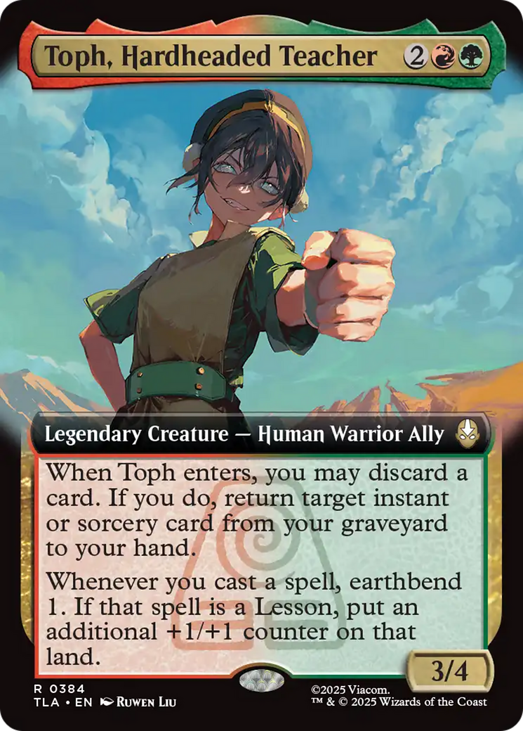 Toph, Hardheaded Teacher (Extended Art) [Avatar: The Last Airbender] | Good Games Modbury