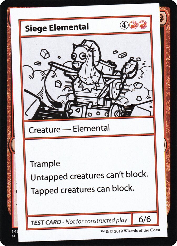 Siege Elemental 64/121 (Mystery Booster: Convention Edition Exclusives)  | Good Games Modbury