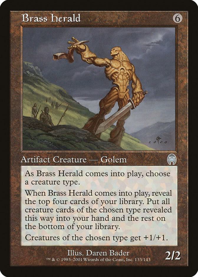 Brass Herald 133/143 (Apocalypse)  - Foil | Good Games Modbury