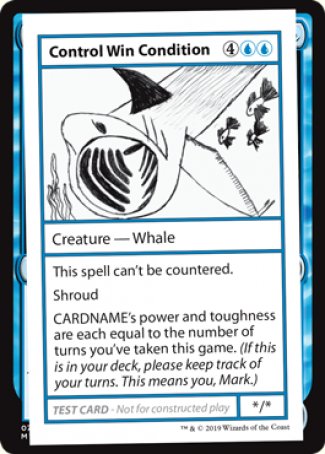 Control Win Condition (2021 Edition) [Mystery Booster Playtest Cards] | Good Games Modbury