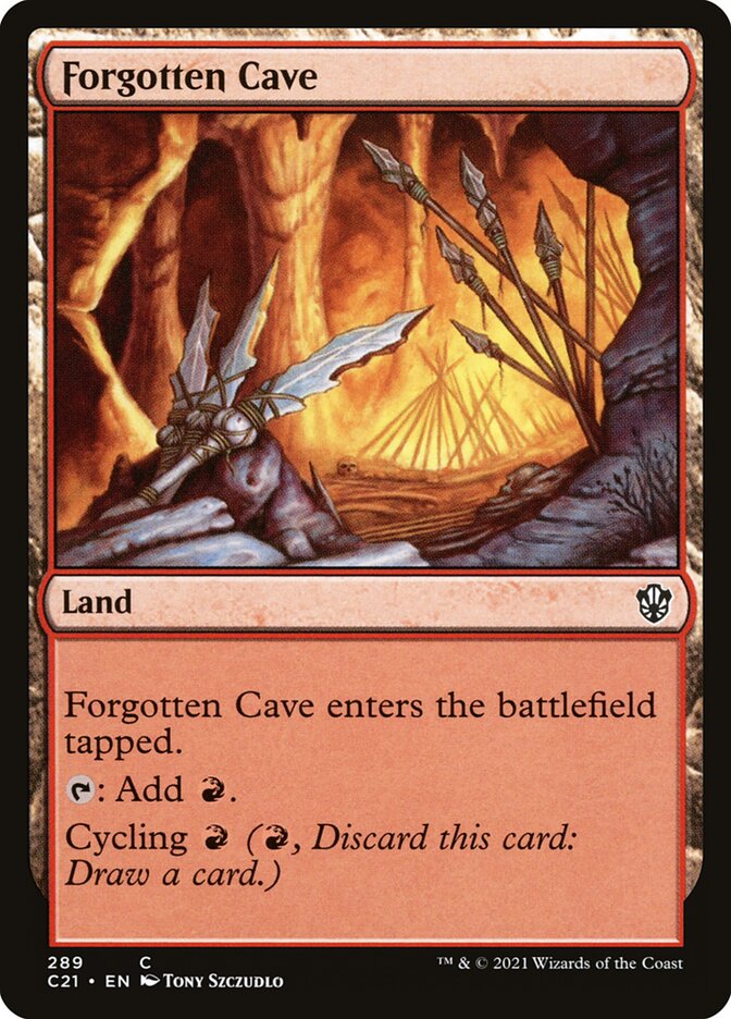 Forgotten Cave 289/81 (Commander 2021)  | Good Games Modbury