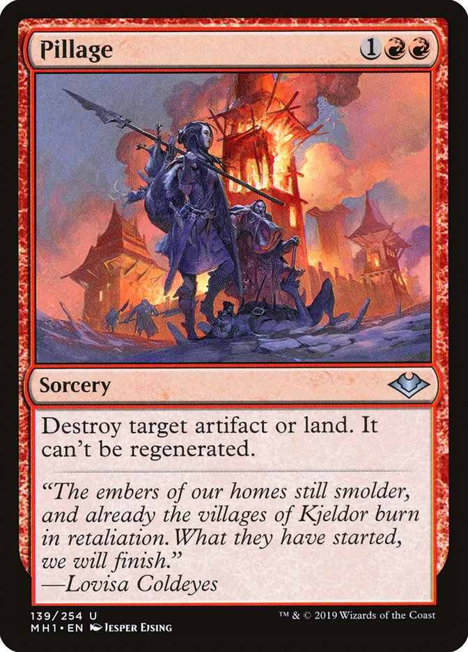 Pillage 139/254 (Modern Horizons)  | Good Games Modbury