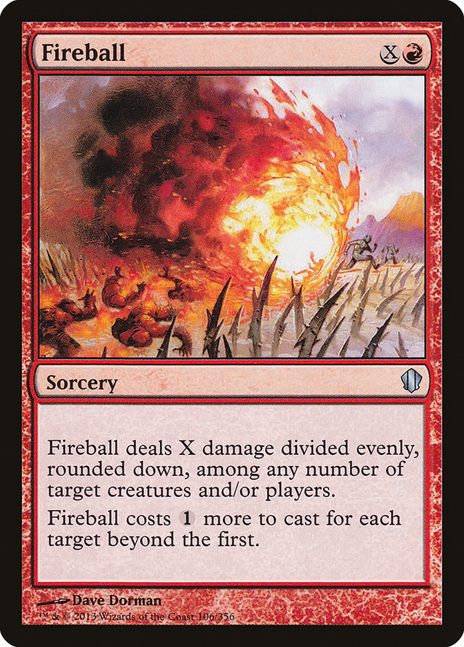 Fireball [Commander 2013] | Good Games Modbury
