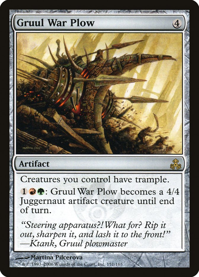 Gruul War Plow 151/165 (Guildpact)  - Foil | Good Games Modbury